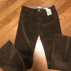 Banana Republic brown corduroy trouser pants 27R